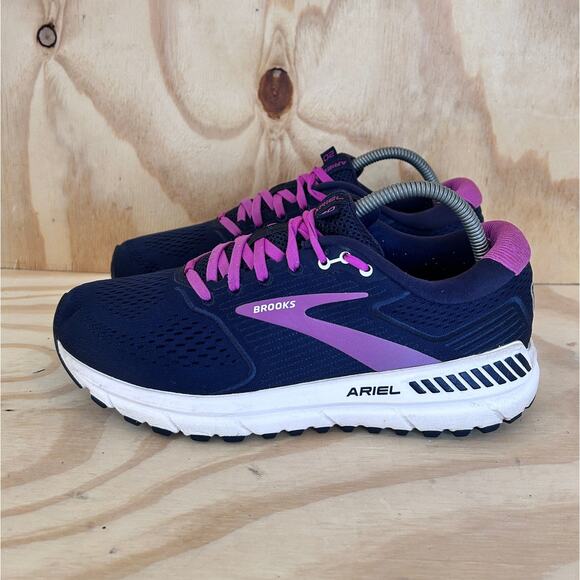Brooks - Ariel 20 - Running Shoes - Blue/Purple - Women's - 10(B) - 1203151B491 - Picture 3 of 9